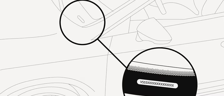 Comment trouver votre code VIN?